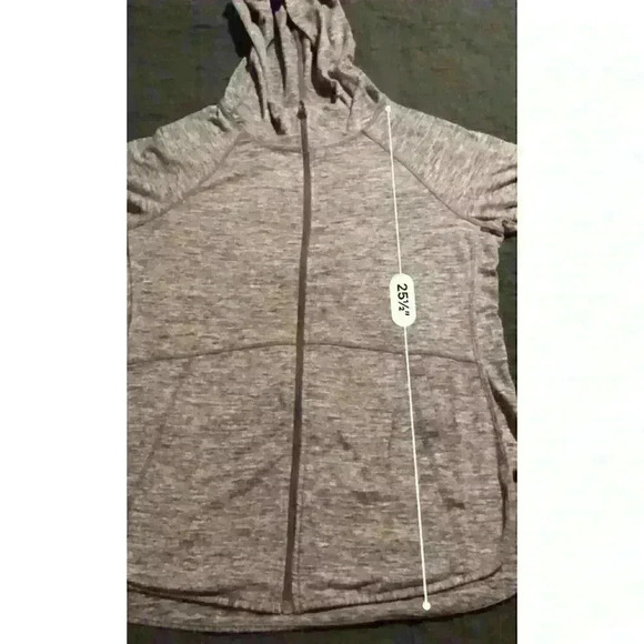 Tangerine Serene Active Jacket Full Zip Plum Size Medium - Picture 6 of 6